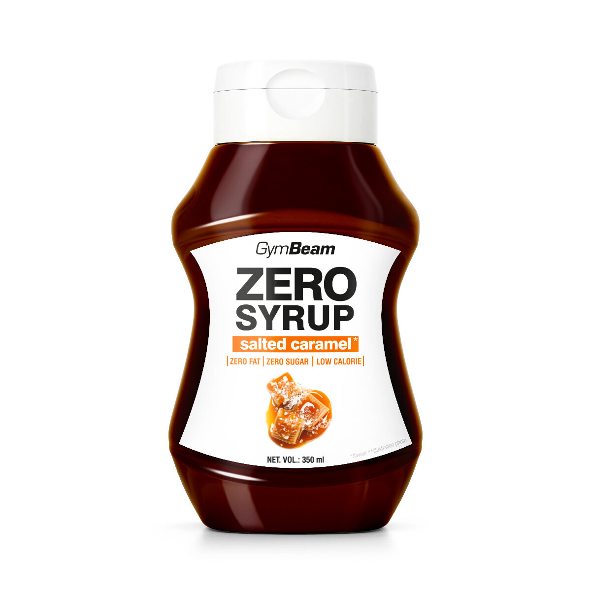 Product detail of Gymbeam Bezkalorický sirup slaný karamel 350 ml