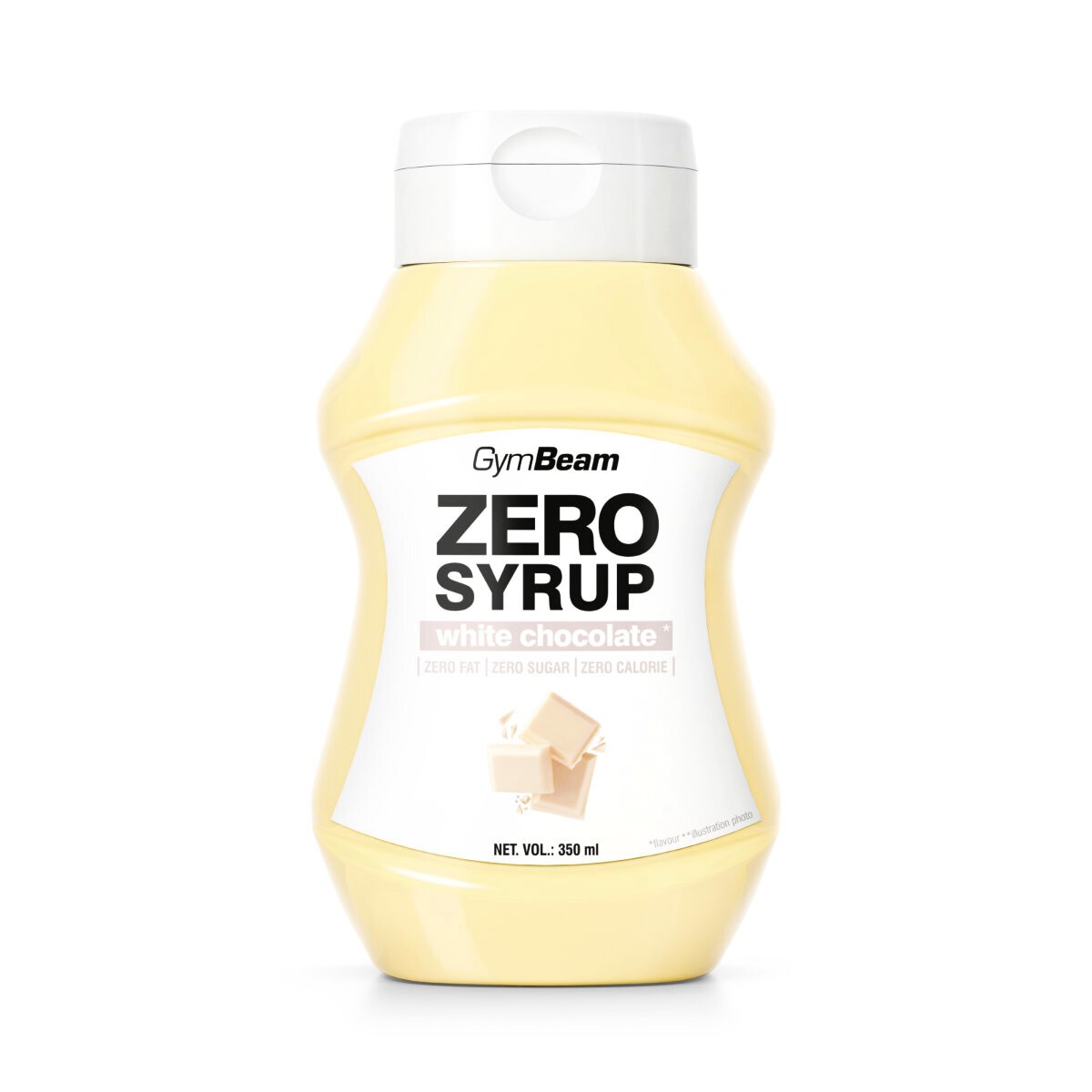 Product detail of GymBeam White Chocolate 350 ml