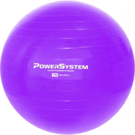 Gymnastický míč Power System  75 cm fialová