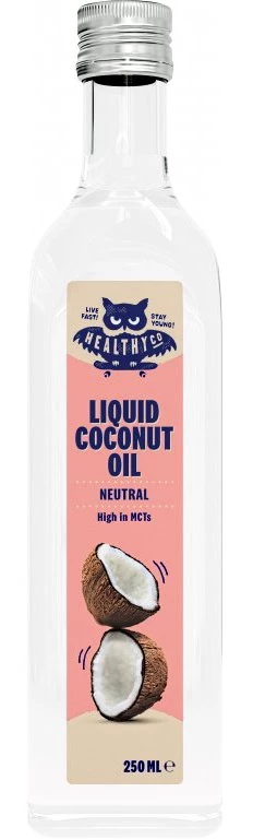 HealthyCo Tekutý kokosový olej neutrální 250&nbsp;ml