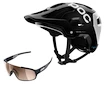 Helma POC Tectal Race Spin černá + brýle POC Crave černé