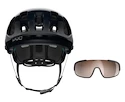 Helma POC Tectal Race Spin černá + brýle POC Crave černé