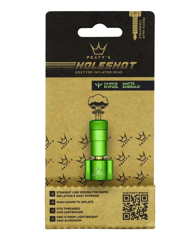 Hlavice CO2 pumpy PEATY'S  Head emerald (ppr-hti-ifh-emr-12)