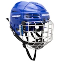 Hokejová helma Bauer  IMS 5.0 II Combo Blue Senior