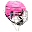 Hokejová helma Bauer  IMS 5.0 II Combo Pink Senior M