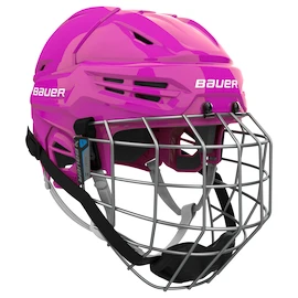 Hokejová helma Bauer RE-AKT 55 Combo Pink Senior