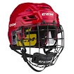 Hokejová helma CCM Tacks 210 Combo Red Senior