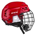 Hokejová helma CCM Tacks 210 Combo Red Senior