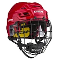 Hokejová helma CCM Tacks 210 Combo Red Senior