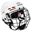 Hokejová helma CCM Tacks 70 Combo White  Senior M