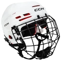 Hokejová helma CCM Tacks 70 Combo White  Senior M