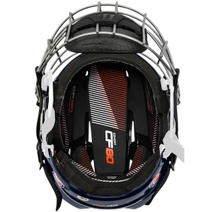 Hokejová helma Warrior Covert CF 80 Combo Navy Senior