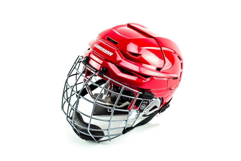 Hokejová helma Warrior Covert CF 80 Combo Red Senior L