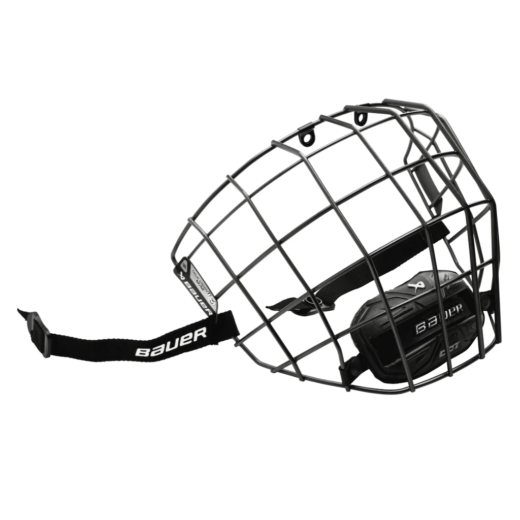 Hokejová mřížka Bauer  III-Facemask Black/White Senior