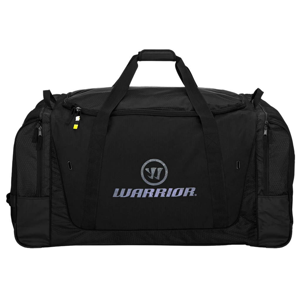 Hokejová taška na kolečkách Warrior  Q20 Cargo Roller Bag Medium Black/Grey Junior