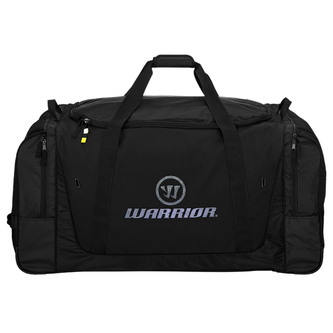 Hokejová taška na kolečkách Warrior  Q20 Cargo Roller Bag Medium Black/Grey Junior