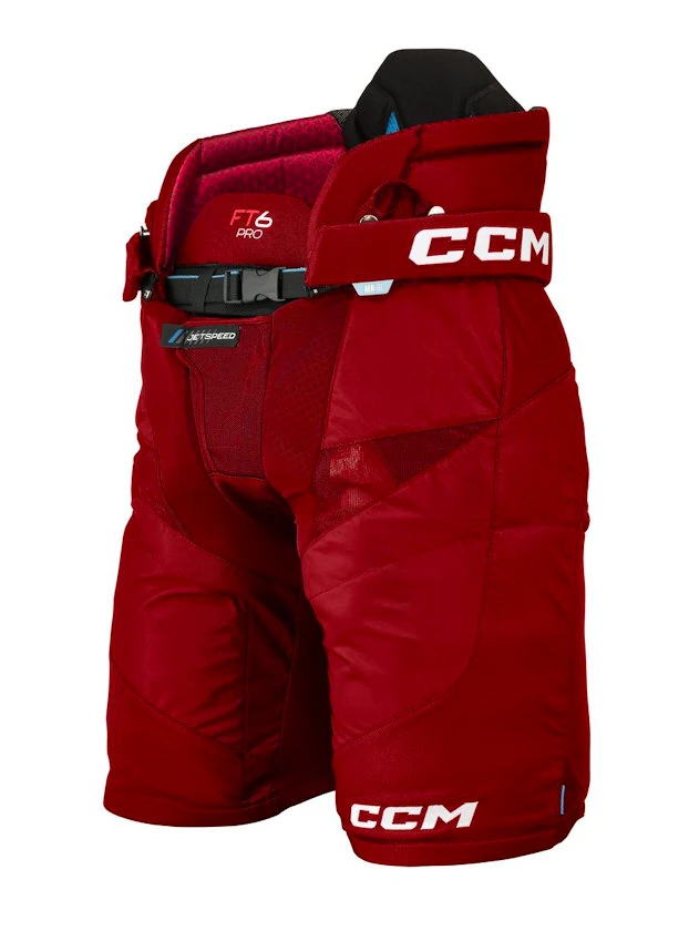 Hokejové kalhoty CCM JetSpeed FT6 Pro Red Senior XL