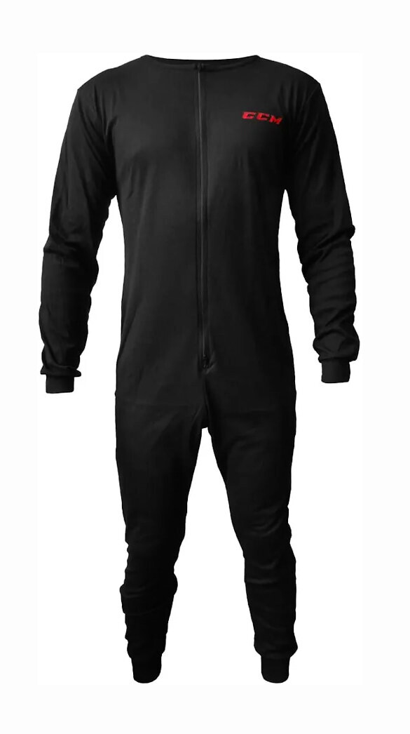 Product detail of Hokejové ribano CCM  One Piece Underwear Black Senior XL