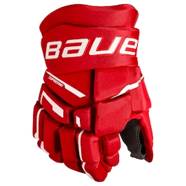 Hokejové rukavice Bauer Supreme M3 Red Junior