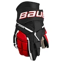 Hokejové rukavice Bauer Supreme M5PRO Black/Red Senior