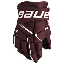 Hokejové rukavice Bauer Supreme M5PRO Maroon Junior