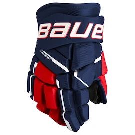 Hokejové rukavice Bauer Supreme M5PRO Navy/Red/White Junior