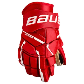 Hokejové rukavice Bauer Supreme M5PRO Red Senior