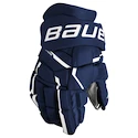 Hokejové rukavice Bauer Supreme MACH Navy Intermediate 12 palců