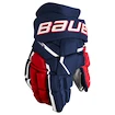 Hokejové rukavice Bauer Supreme MACH Navy/Red/White Senior 15 palců