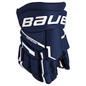 Hokejové rukavice Bauer Supreme Mach Navy Žák (youth) 9 palců
