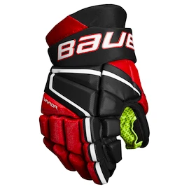 Hokejové rukavice Bauer Vapor 3X Black/Red Junior