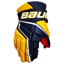 Hokejové rukavice Bauer Vapor 3X - MTO Navy/Gold Intermediate