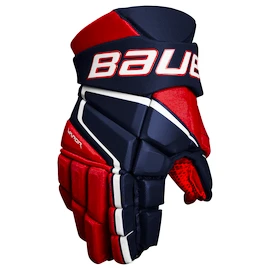 Hokejové rukavice Bauer Vapor 3X Navy/Red/White Senior