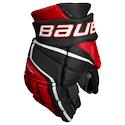 Hokejové rukavice Bauer Vapor 3X PRO Black/Red Junior
