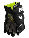 Hokejové rukavice Bauer Vapor 3X PRO Black/White Junior