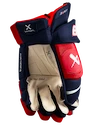 Hokejové rukavice Bauer Vapor 3X PRO Navy/Red/White Intermediate