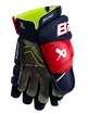 Hokejové rukavice Bauer Vapor 3X PRO Navy/Red/White Junior