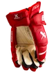 Hokejové rukavice Bauer Vapor 3X PRO red Intermediate