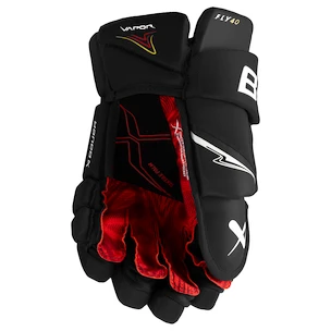 Hokejové rukavice Bauer Vapor FLY40 Black/White Senior