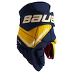 Hokejové rukavice Bauer Vapor FLY40 Navy/Gold Senior