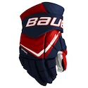 Hokejové rukavice Bauer Vapor FLYLITE Navy/Red/White Senior