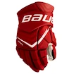 Hokejové rukavice Bauer Vapor FLYLITE Red Intermediate