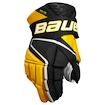 Hokejové rukavice Bauer Vapor Hyperlite Black/Gold Senior