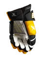 Hokejové rukavice Bauer Vapor Hyperlite - MTO black/gold Intermediate