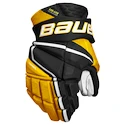 Hokejové rukavice Bauer Vapor Hyperlite - MTO Black/Gold Junior