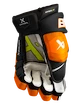 Hokejové rukavice Bauer Vapor Hyperlite - MTO Black/Orange Junior