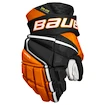 Hokejové rukavice Bauer Vapor Hyperlite - MTO Black/Orange Junior