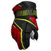 Hokejové rukavice Bauer Vapor Hyperlite - MTO black/red/green Intermediate