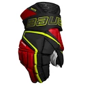 Hokejové rukavice Bauer Vapor Hyperlite - MTO black/red/green Intermediate