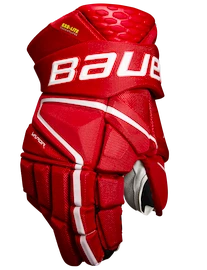 Hokejové rukavice Bauer Vapor Hyperlite Red Intermediate